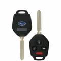 Oem OEM: NEW:  SUBARU 4 BUTTON REMOTE KEY COMBO CWTB1G077 / 57497-AL27A / B110 / G CHIP RHK-SUB-AL27A